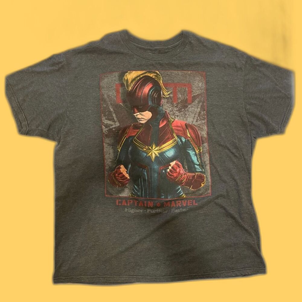 Marvel Brand Captain Marvel T-Shirt Shirt XXL Brie Larson